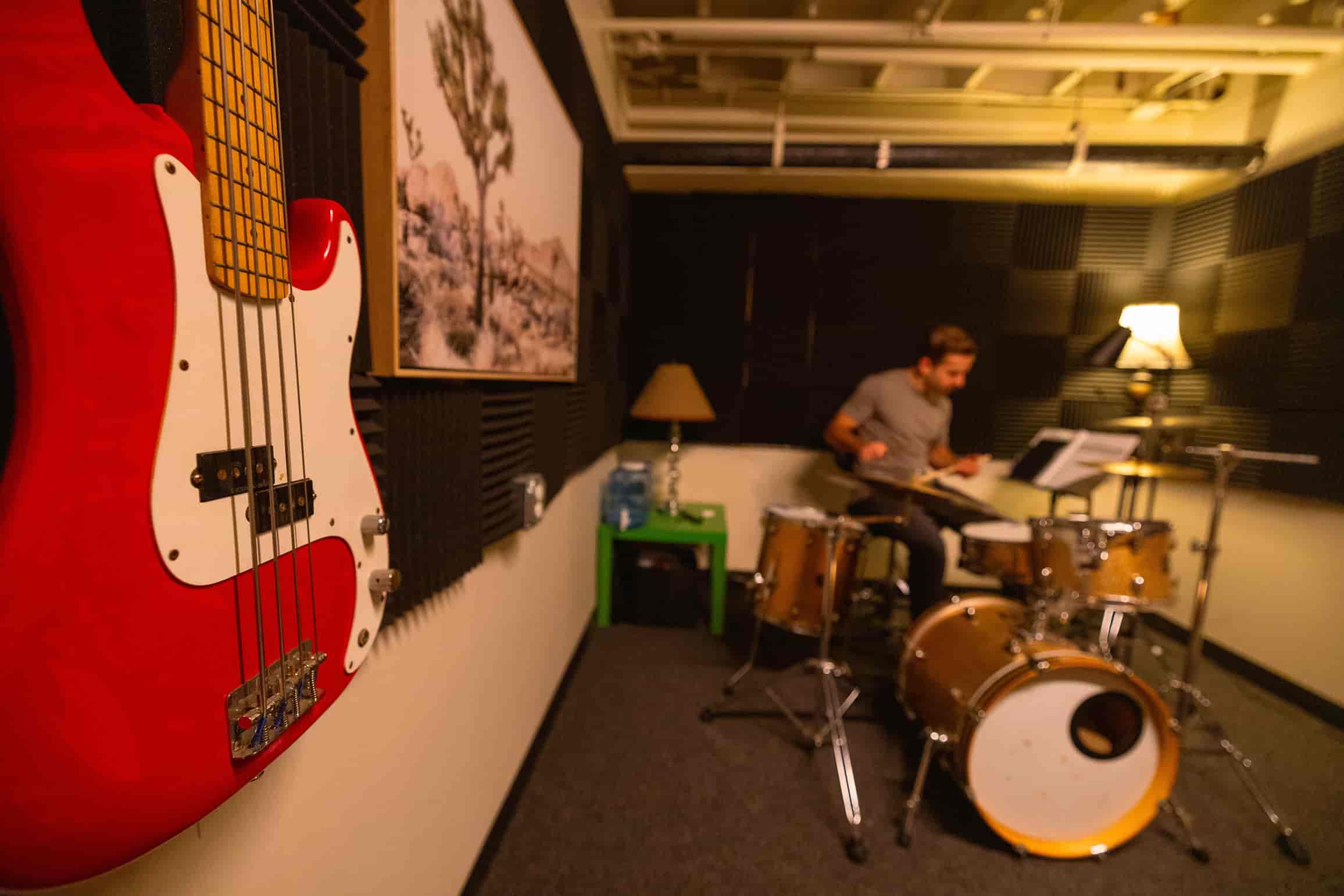 Downtown modern studio building